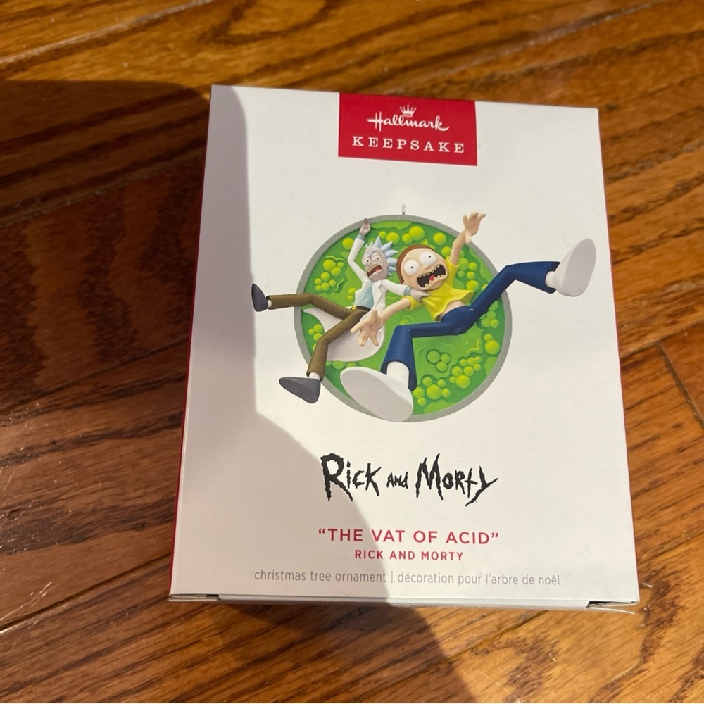 Hallmark Keepsake Ornament 2024 Rick and Morty “The Vat of Acid” - New